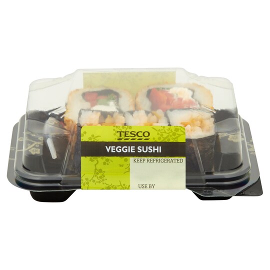 Tesco Veggie Sushi Sushi 77g Tesco Groceries