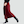 Red, F&F Satin Midi Slip Skirt in Red