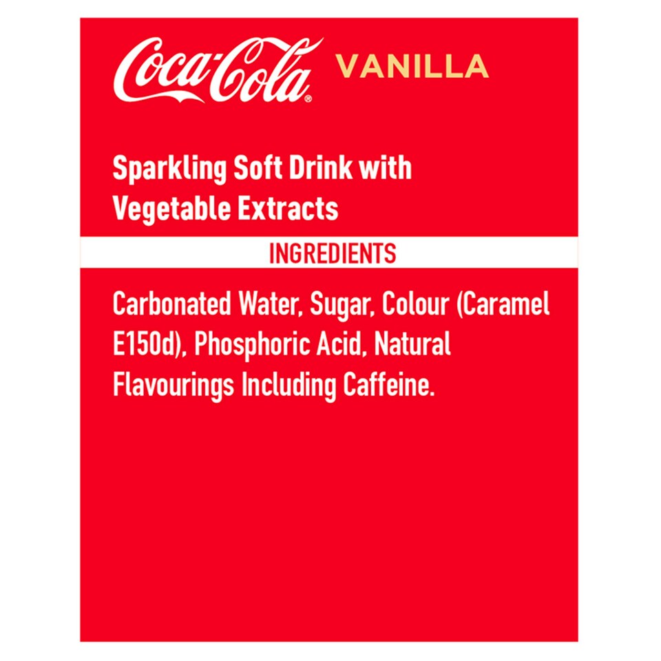 image 1 of Coca-Cola Coke Vanilla 1.75L