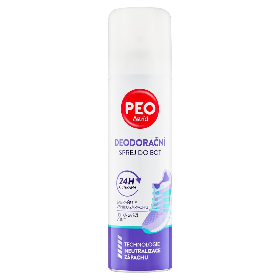 Obrázek 1 pro produkt Astrid Peo Deodorační sprej do bot 150ml