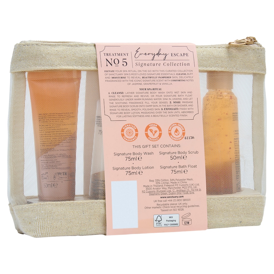 image 1 of Sanctuary Spa Signature Everyday Escape Gift Set 