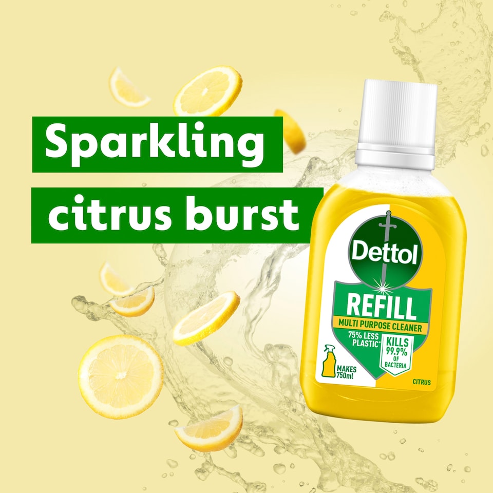image 1 of Dettol Multi Purpose Cleaning Spray Refill - Citrus 50ml