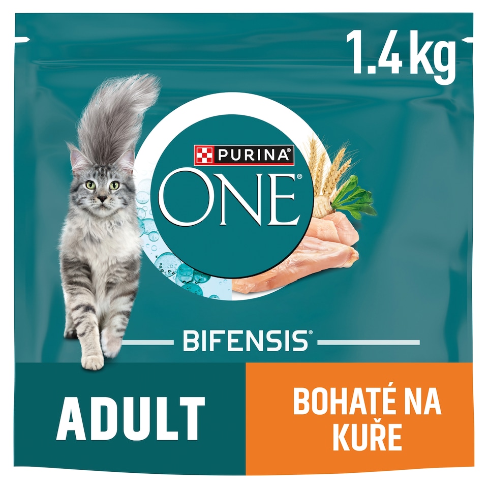 Obrázek 1 pro produkt Purina ONE Bifensis Adult granule pro kočky kuře 1,4kg