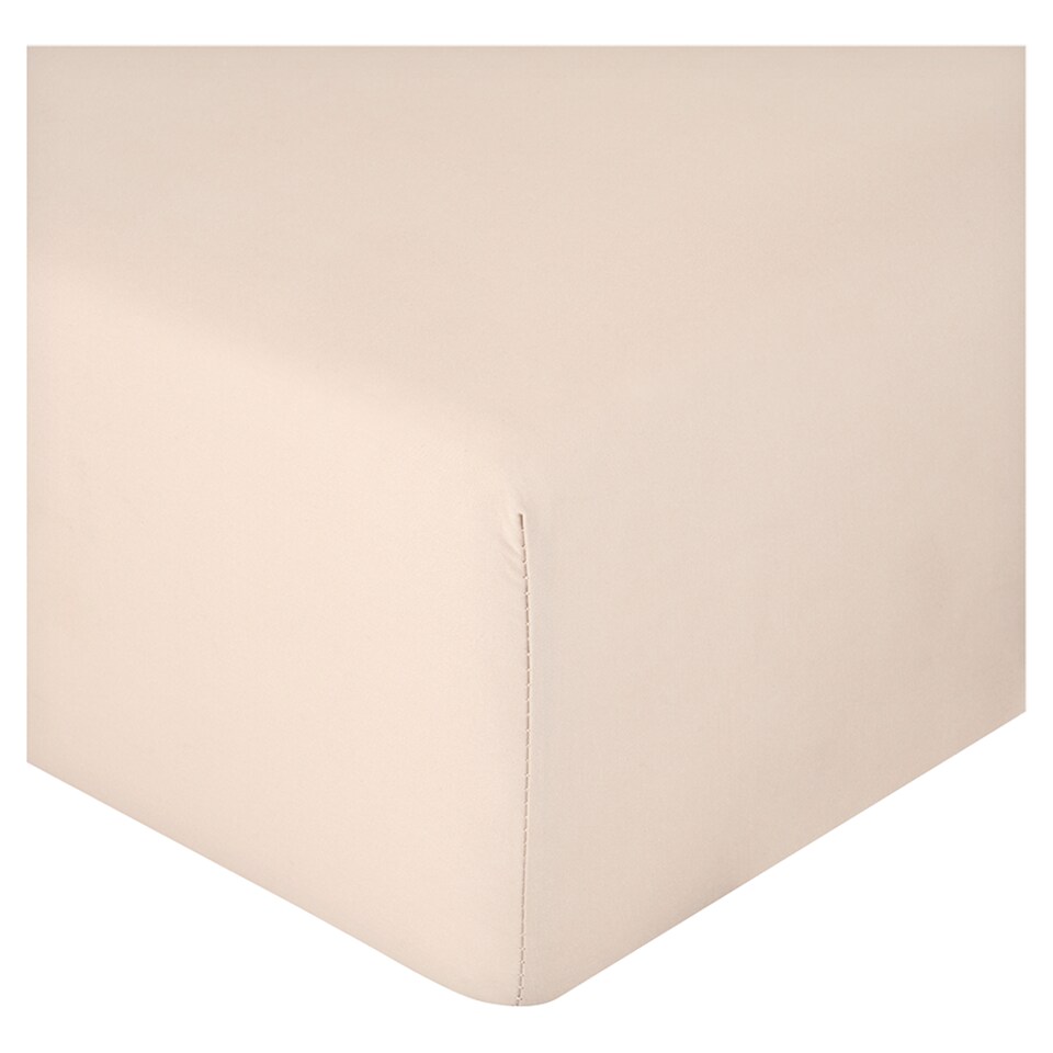 West Park Natural 300 Thread Count Fitted Sheet Superking