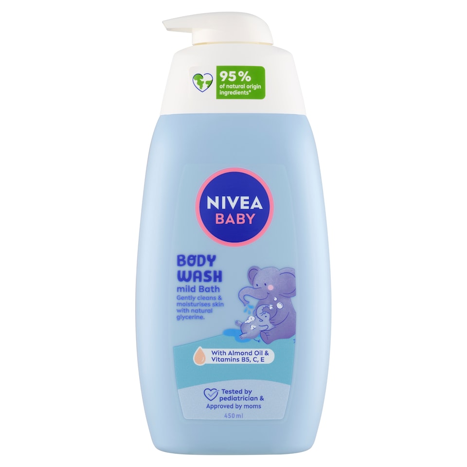 Obrázek 1 pro produkt Nivea Baby Sprchový gel pro jemnou koupel 450ml