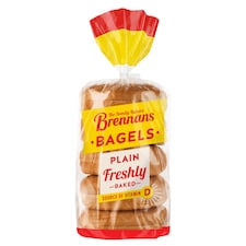 Brennans Plain Bagel 425g
