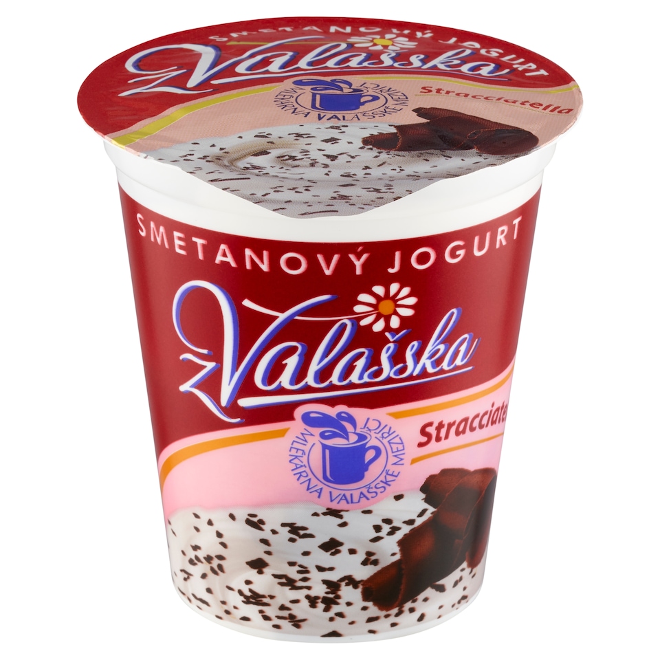 Mlékárna Valašské Meziříčí Smetanový jogurt stracciatella 150g