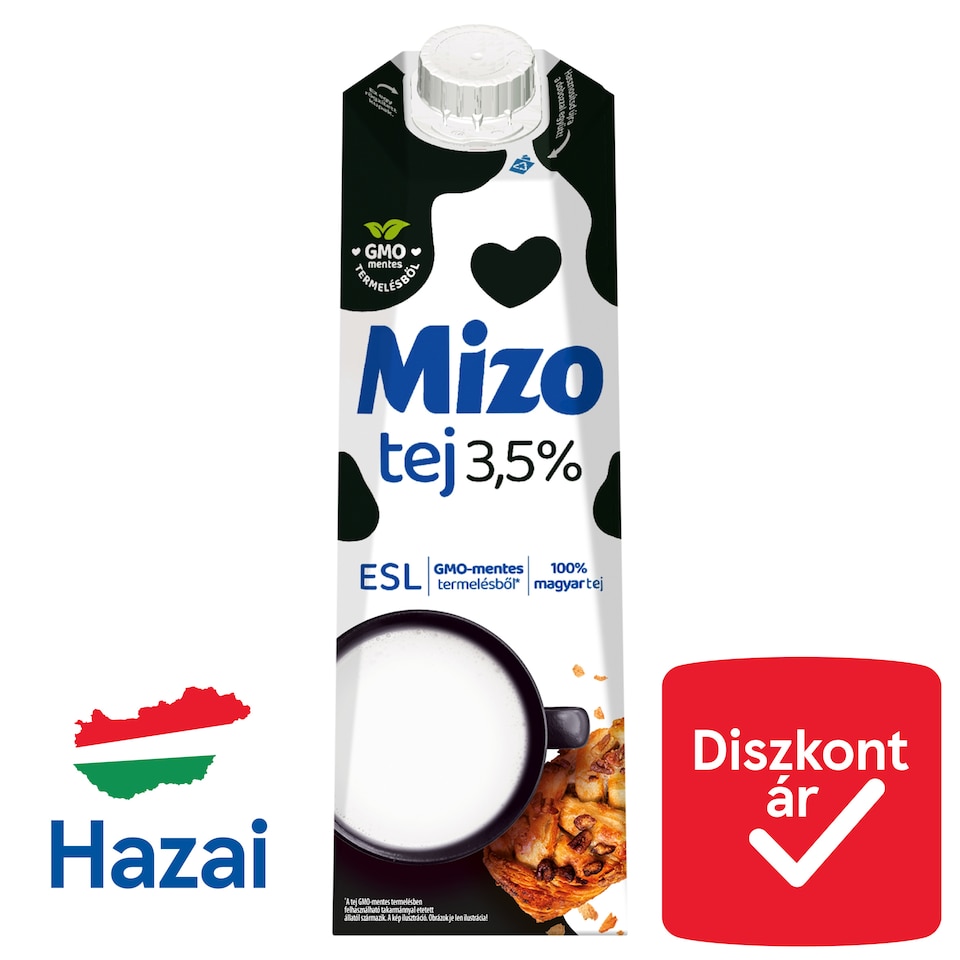 Mizo ESL Whole Milk 3,5% 1 l