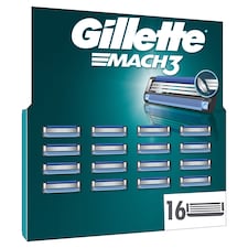 GILLETTE Mach 3 cartridges 16 pcs