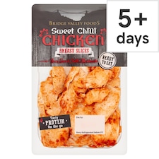 Bridge Valley Sweet Chilli Chicken Slices 100G