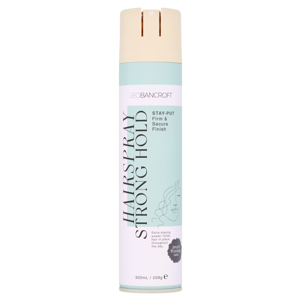 LEO BANCROFT HAIRSPRAY STRONG HOLD 300ML