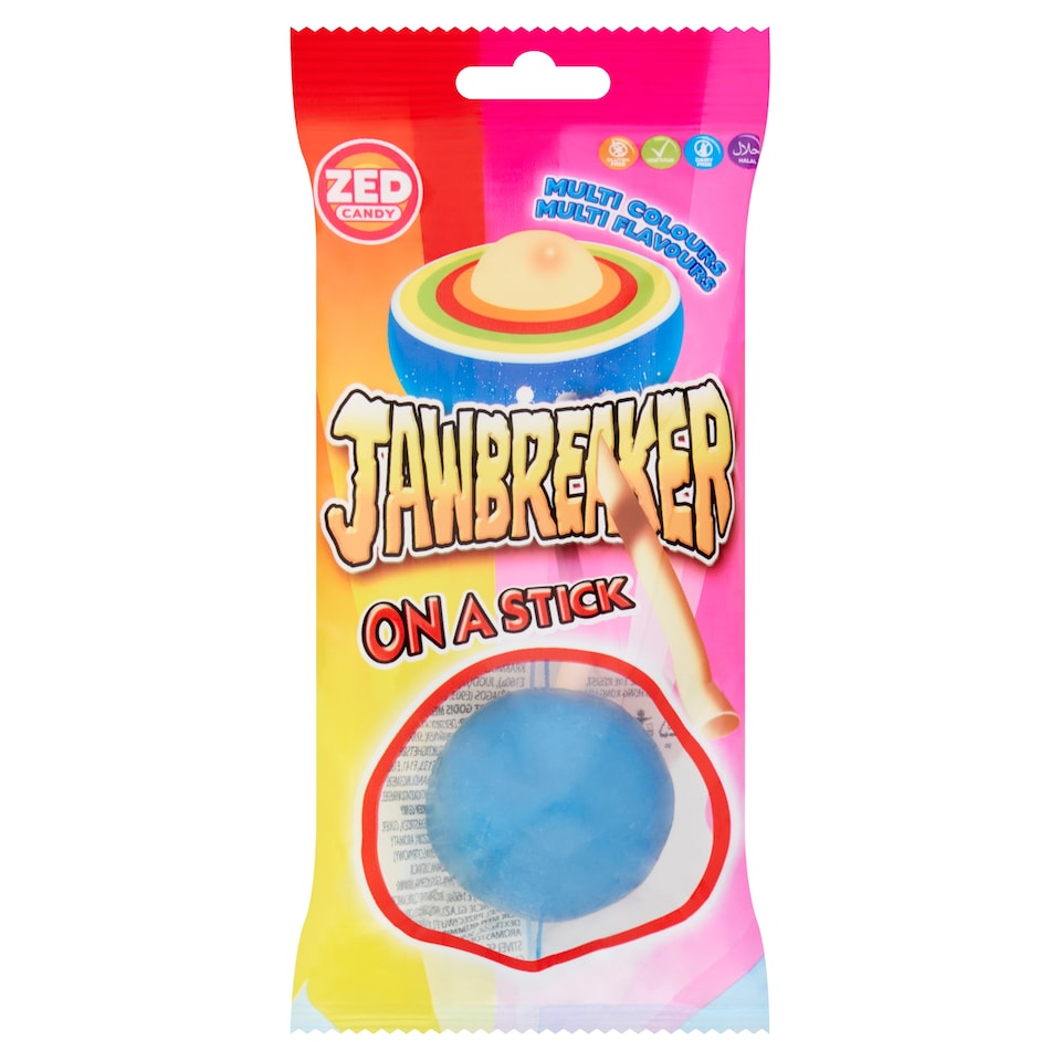 Zed Jaw Breaker Pop Strawberry 60G