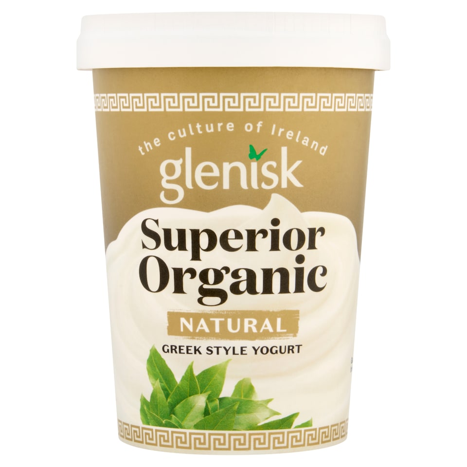 Glenisk Organic Greek Style Natural 500G