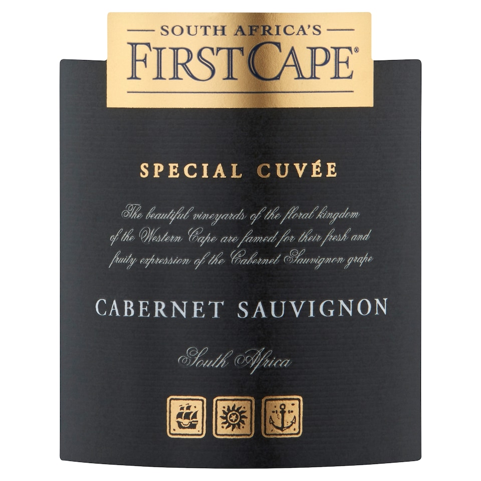 image 1 of First Cape Special Cuvee Cabernet Sauvignon 75Cl