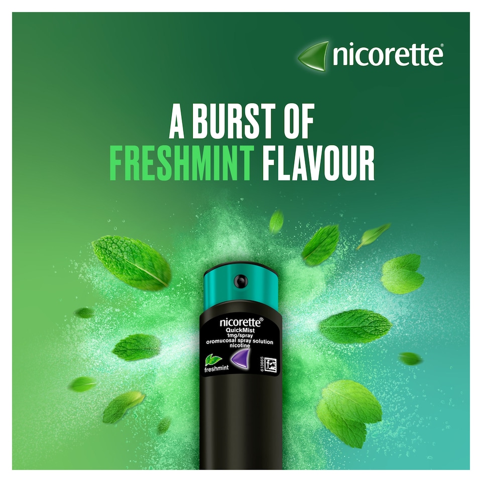 image 1 of Nicorette QuickMist Nicotine Mouthspray - Freshmint Single