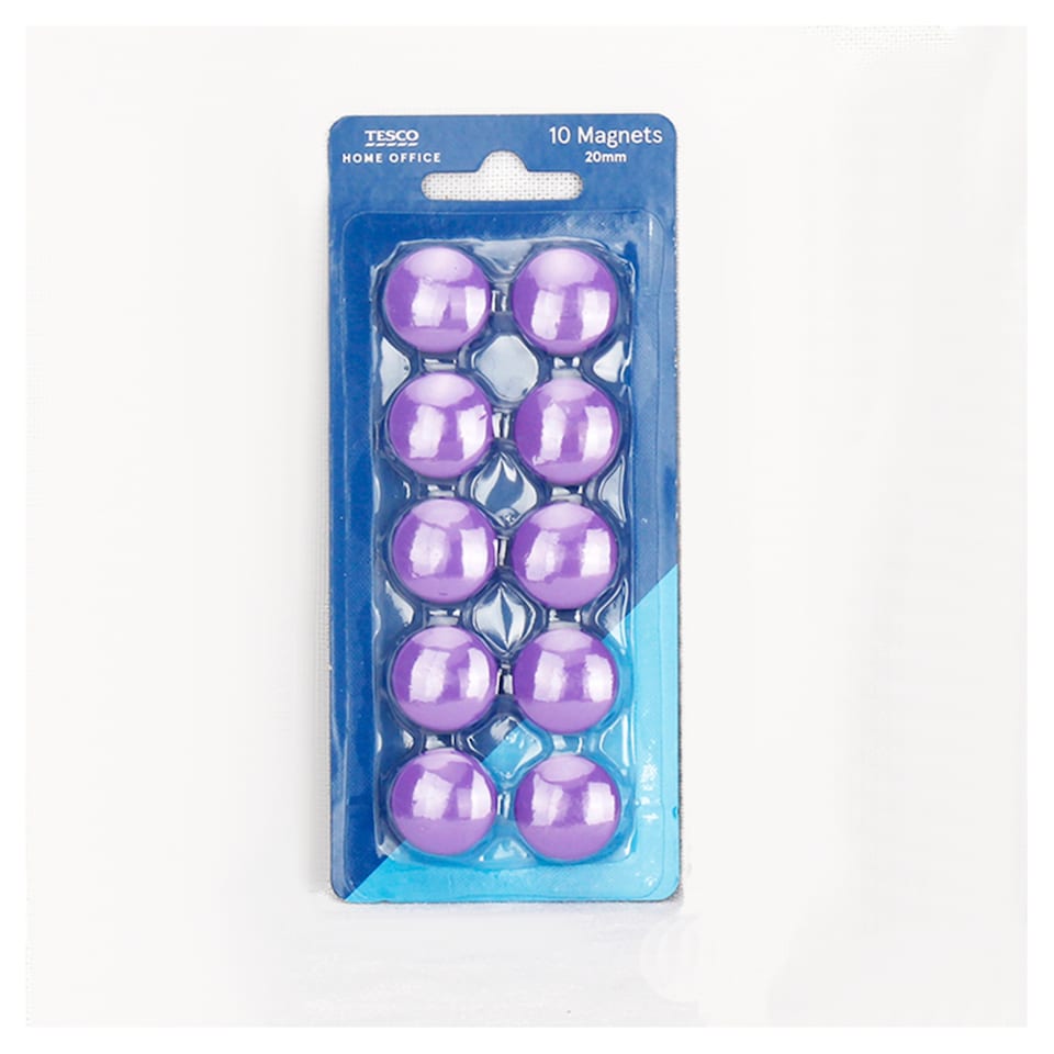 Obrázek 1 pro produkt Tesco Home Office Barevné magnety 20 mm 10 ks