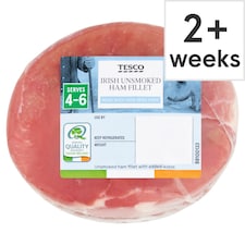 Tesco Irish Unsmoked Ham Fillet 1Kg