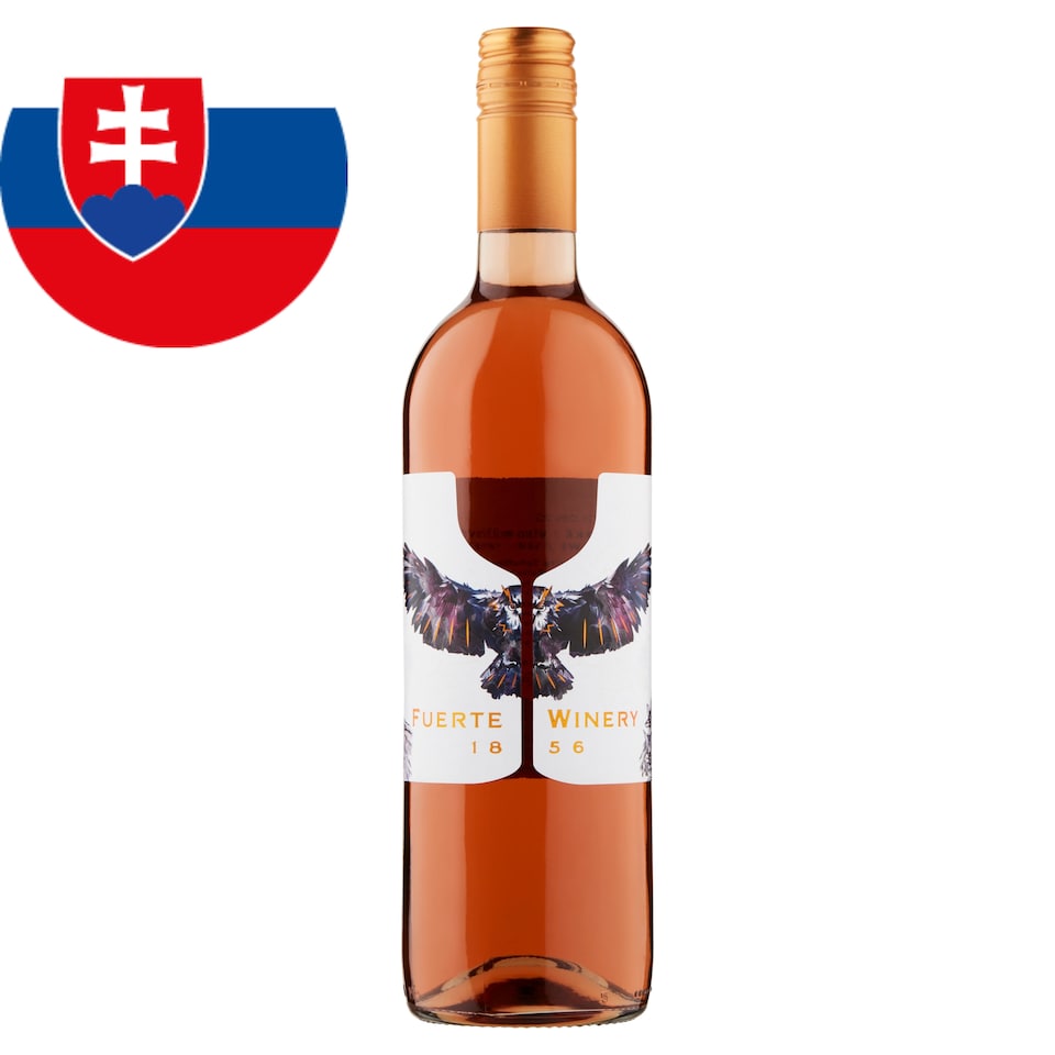 Fuerte Winery Víno ružové polosladké 0,75 l