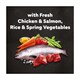 image 4 of Cesar Dog Dry Adult Chicken, Salmon & Vegetables 1.4kg