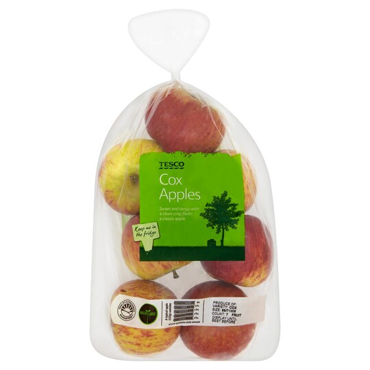 Tesco Cox Apples Min 5 Pack Class 1 Tesco Groceries