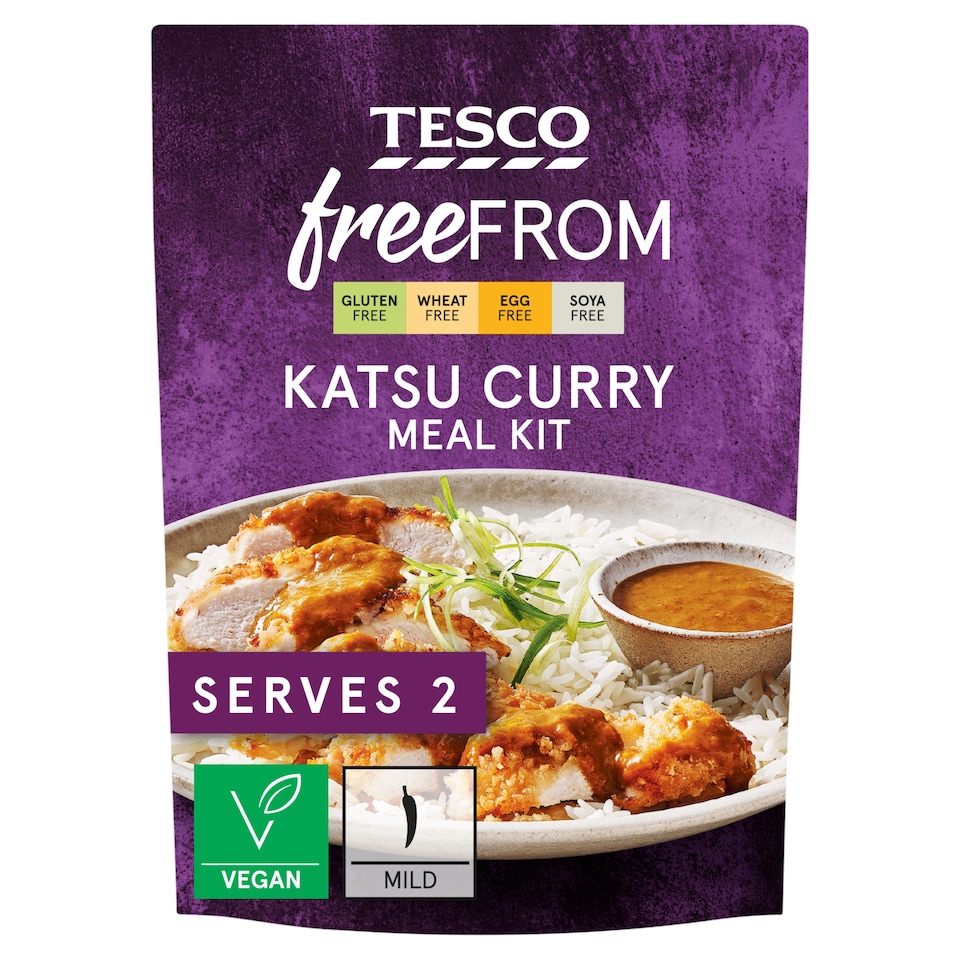 Tesco Free From Katsu Curry Meal Kit 250g