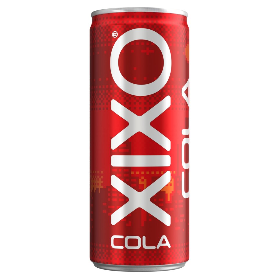 XIXO Cola Cola Flavored Carbonated Soft Drink with Sugar and Sweetener 250 ml