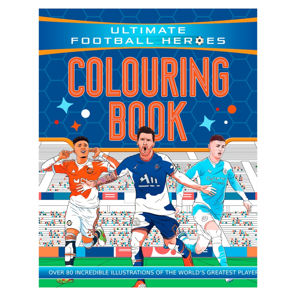 Ultimate Football Heroes Colouring Book