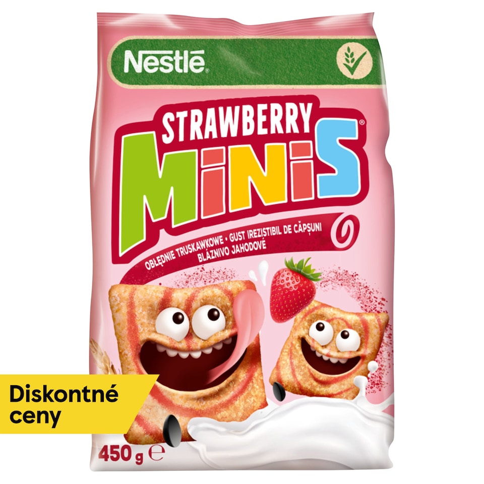 NESTLÉ STRAWBERRY MINIS 450 g