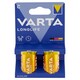 obrázok 2 z VARTA Longlife C alkalické batérie 2 ks