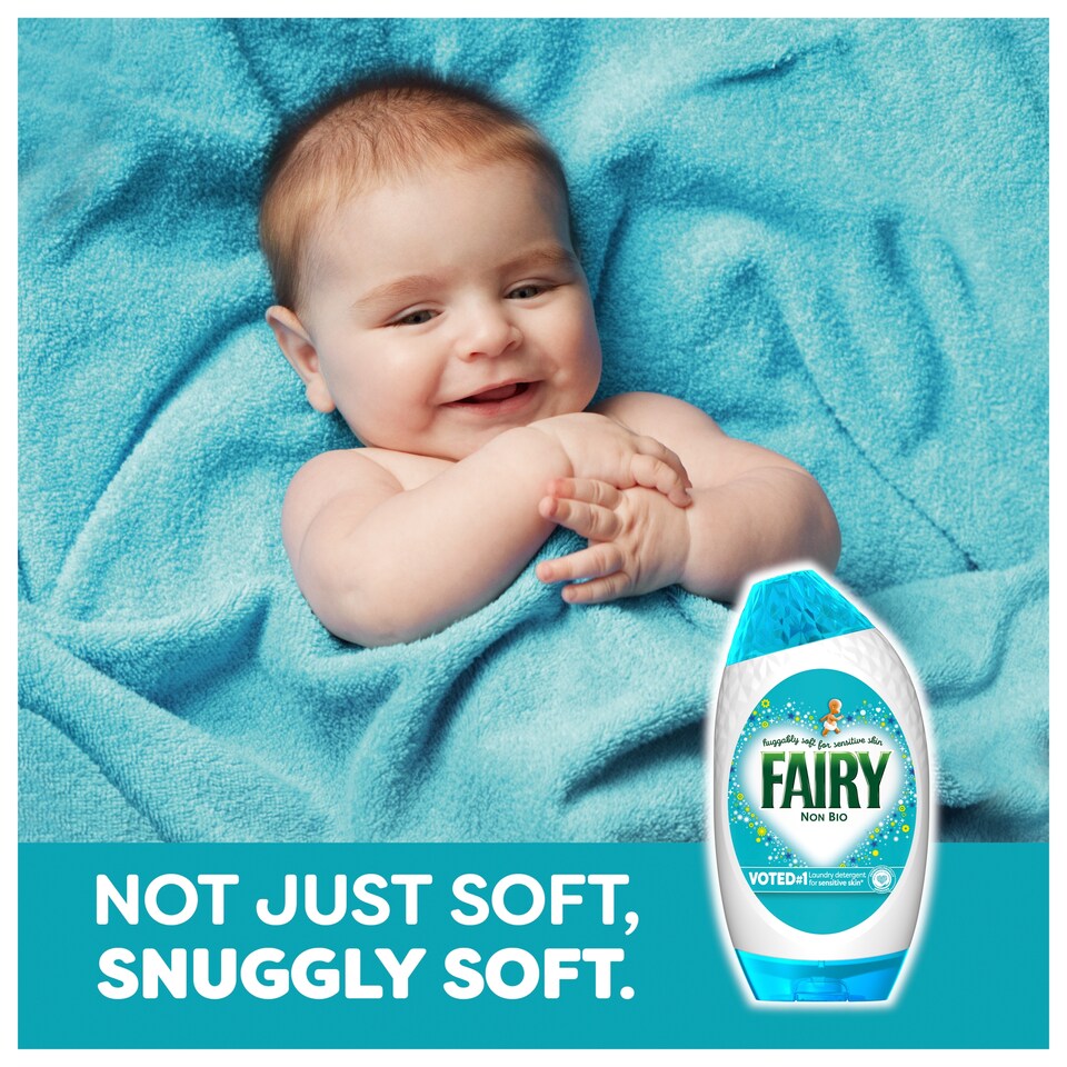image 1 of Fairy Non Bio Washing Liquid Gel 45 Washes 1485ML