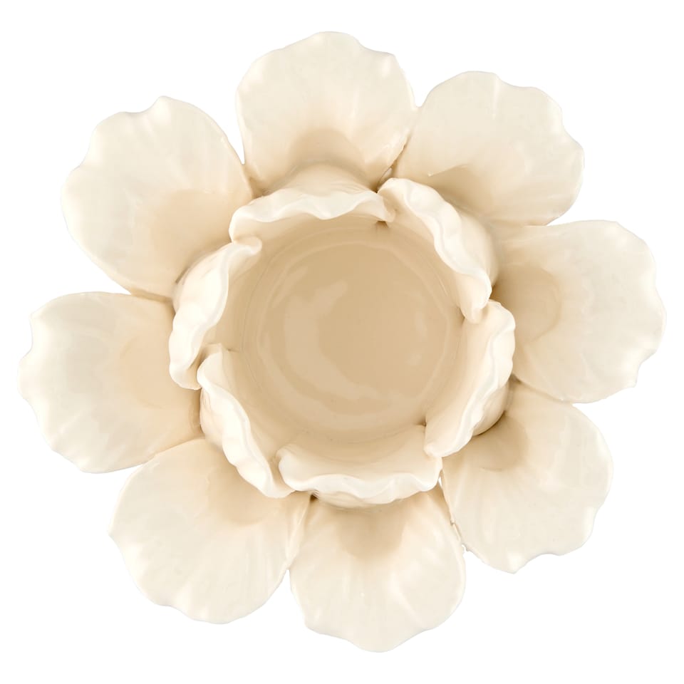 Candlelight Cream Petal svietnik