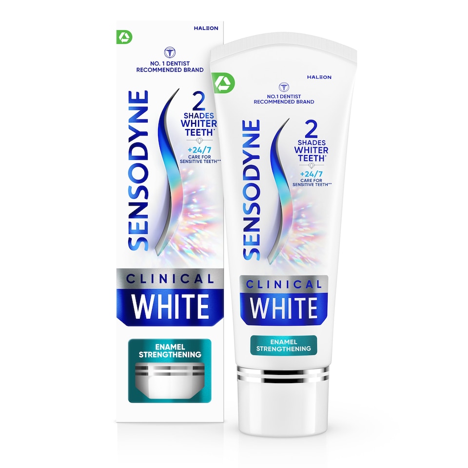 image 1 of Sensodyne Clinical White Enamel Strengthening Toothpaste 75ml