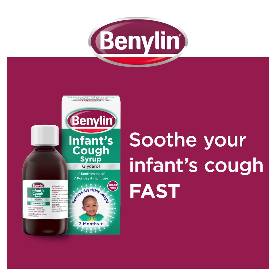 image 1 of Benylin Childrens Apple 125Ml