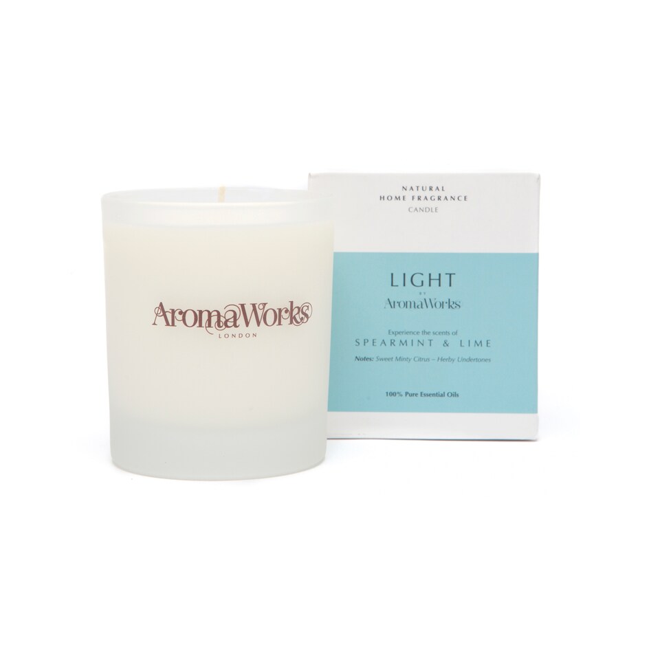Aromaworks Light Spearmint & Lime Candle 220G
