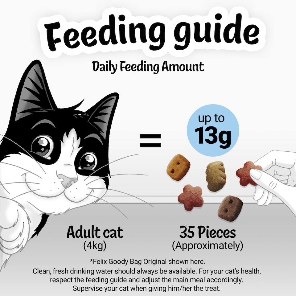image 1 of Felix Goody Bag Cat Treats Seaside Mix 60G