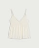 image 4 of OH ME OH MY Cotton Rich Stud Embellished Top in White