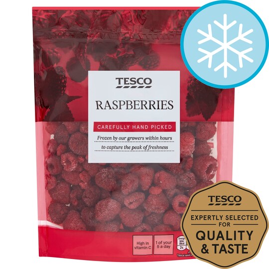 Tesco Raspberries 350G Tesco Groceries