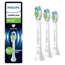 Philips Sonicare W2 Optimal-White 3 White Replacement Electric Toothbrush Heads HX6063/87