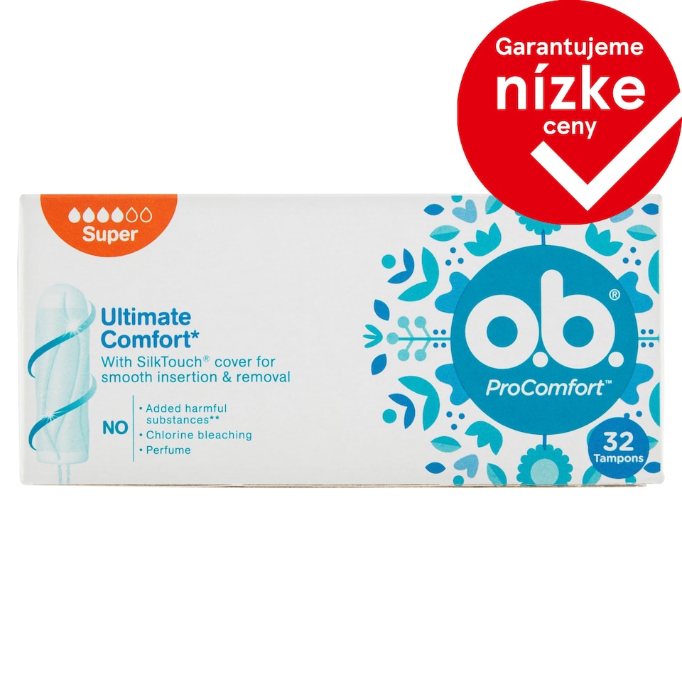 image 1 of O.B. ProComfort Super Tampons 32 pcs