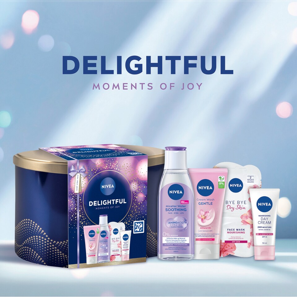 image 1 of NIVEA Delightful Moments of Joy Skincare Gift Set