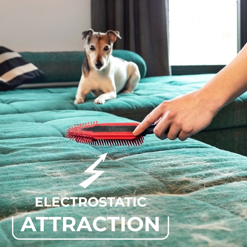image 1 of VILEDA PET PRO ELECTROSTATIC BRUSH