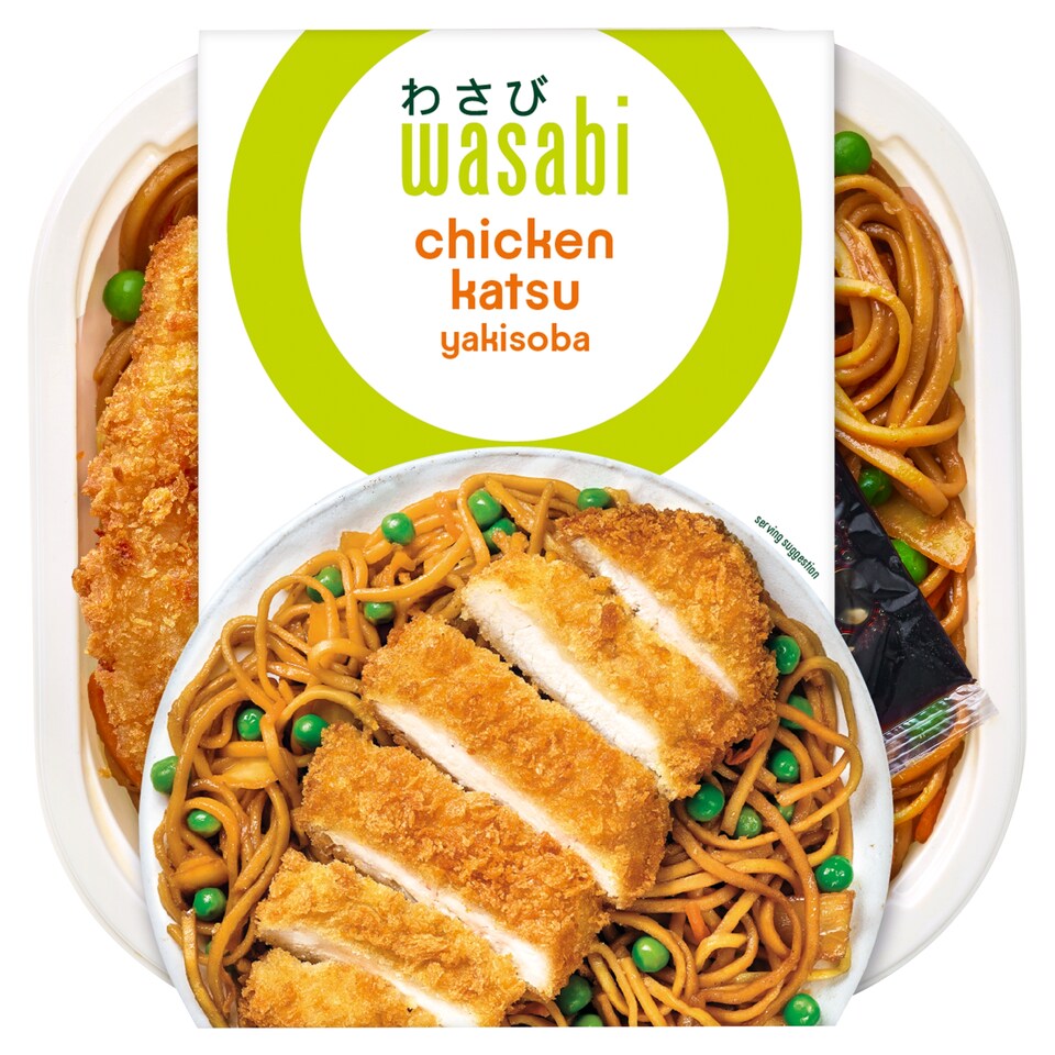 Wasabi Chicken Katsu Yakisoba 450G