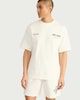 image 1 of F&F Active EVERYHOUR Cotton Rich Shorts in Cream