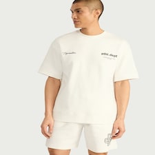 F&F Active EVERYHOUR Cotton Rich Shorts in Cream