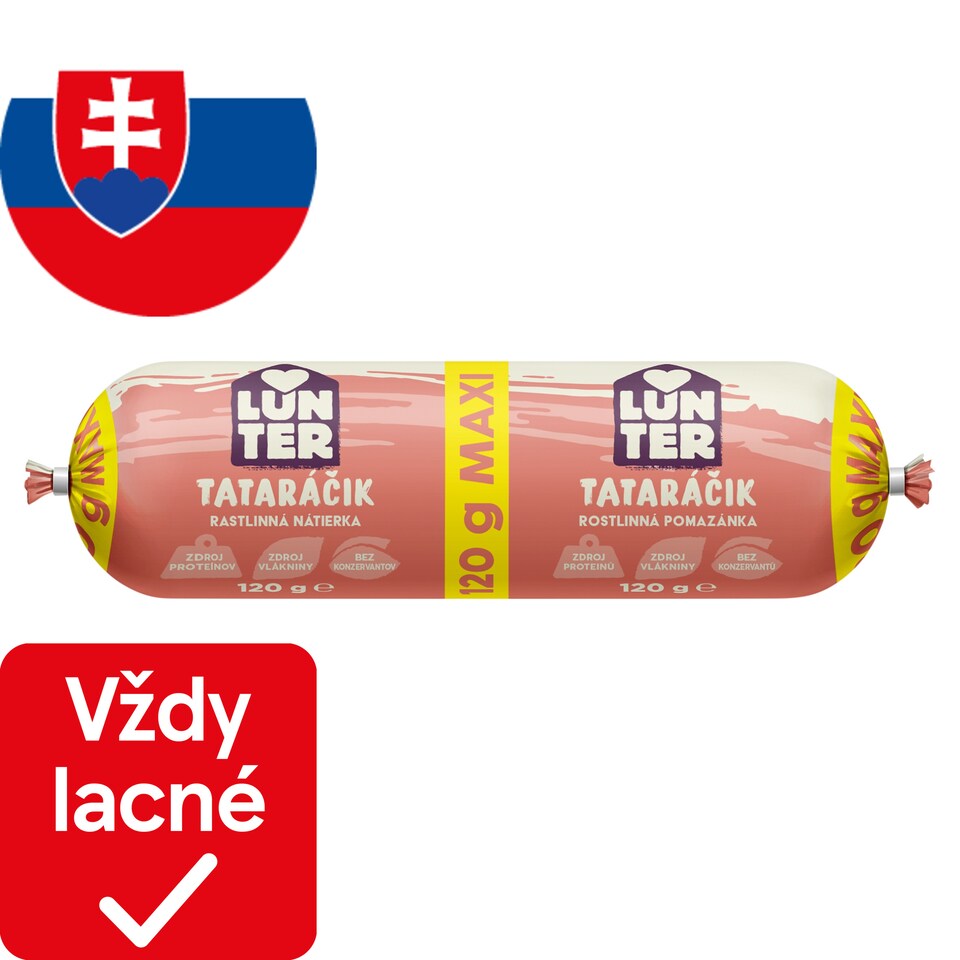 LUNTER Tataráčik nátierka MAXI 120 g
