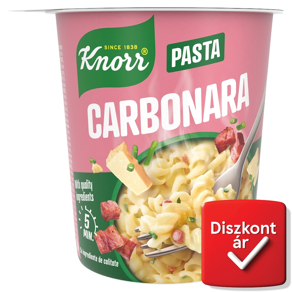 Knorr tészta carbonara szósszal 55 g