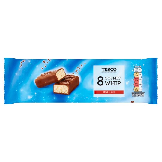 Tesco Cosmic Whip Bars 8 X 22G Tesco Groceries