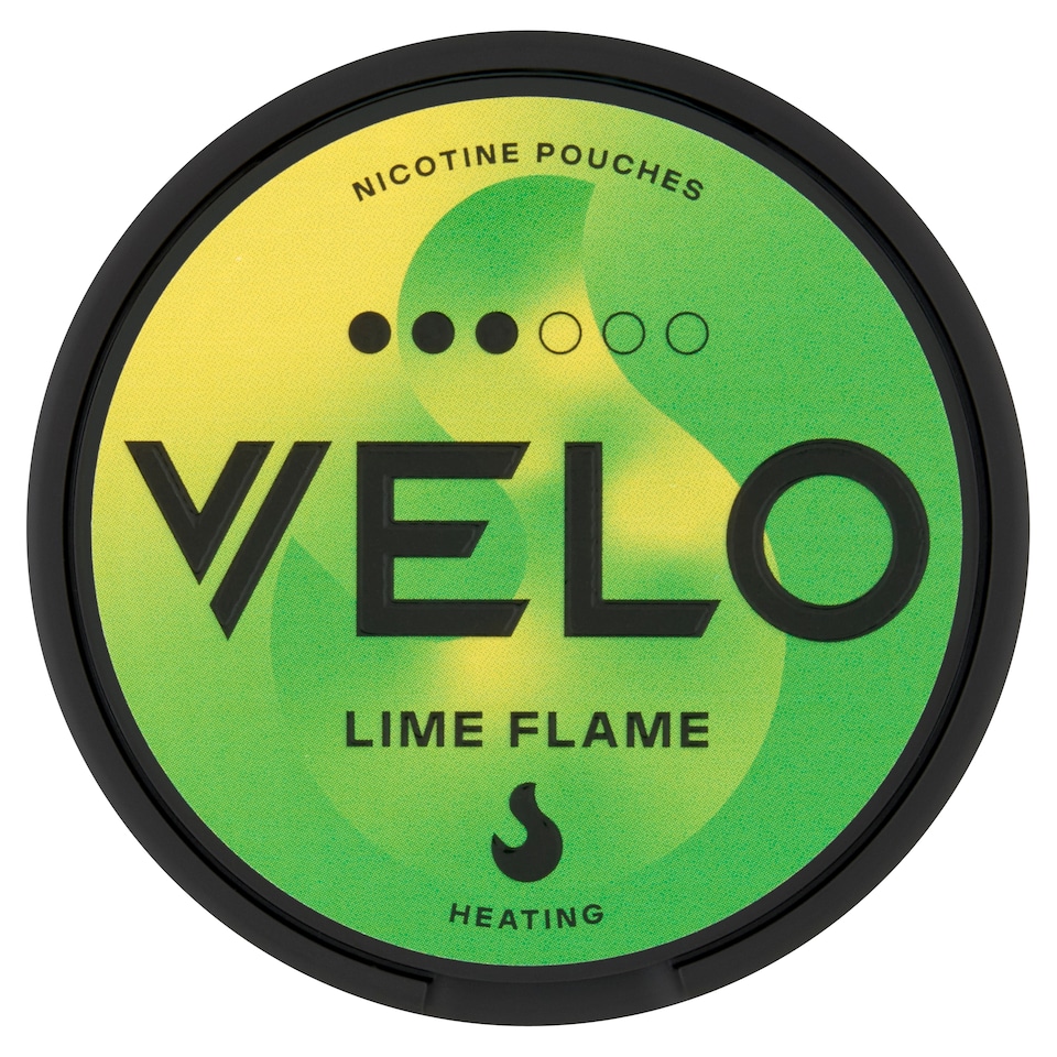 VELO LIME FLAME 10mg NICOTINE 20 POUCHES