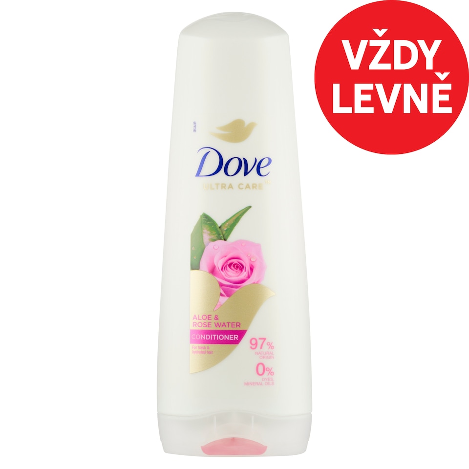 image 1 of Dove Ultra Care Aloe & Rose Water Conditioner 350ml