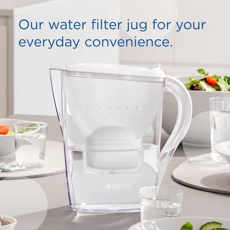 image 1 of Brita Maxtra Pro Marella C/White Filter Jug 2.4L